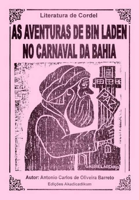Cordel As Aventuras de Bin Laden no Carnaval da Bahia